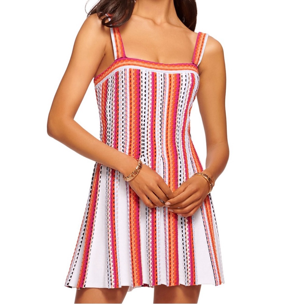 Ramy Brook Luisa Crochet Mini Dress